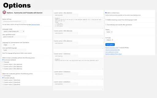 Summarize and Translate with Gemini: Resumos e Traduções Ágeis - Screenshot 5