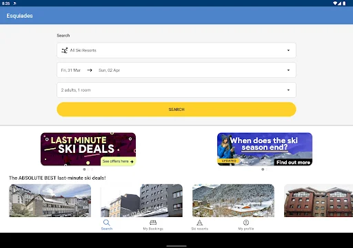 Esquiades.com: Reserve Hotéis e Passes de Esqui na Europa - Screenshot 17