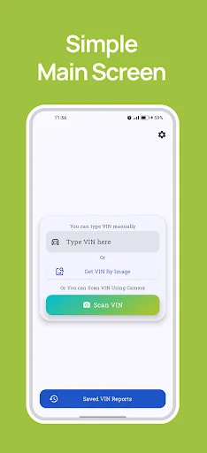 Scanner de Código VIN – Obtenha Histórico e Detalhes do Carro - Screenshot 1