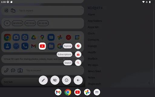 Download AIO Launcher: Personalização Extrema para Android - Screenshot 10
