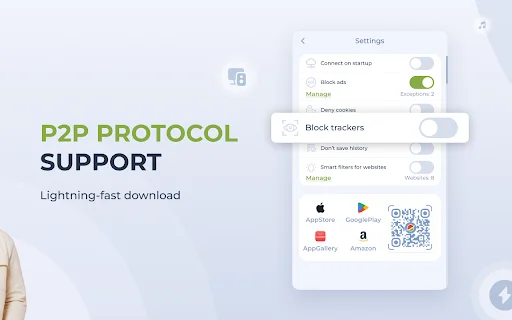 Planet VPN: VPN Grátis e Ilimitado para Chrome – Navegue Seguro - Screenshot 5