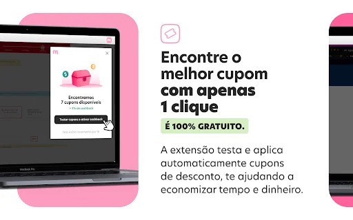 Méliuz: Cashback e Cupons de Desconto – Economize Online Agora - Screenshot 1