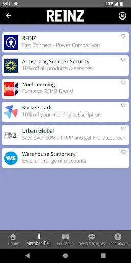 Baixe o REINZ Agora – Descontos Exclusivos para Membros - Screenshot 3