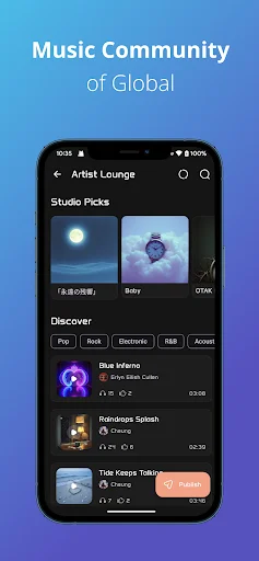 Melody AI Music & Song Maker: Crie Músicas com IA em Segundos - Screenshot 8