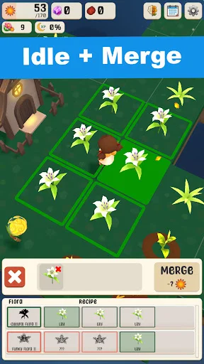 Bloom & Cinder: Merge Garden – Baixe o Jogo Relaxante Grátis - Screenshot 6