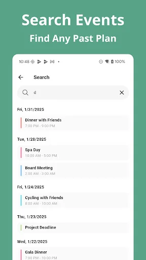 Baixar Simple Calendar: Clean&Minimal – Agenda Simples Grátis - Screenshot 6