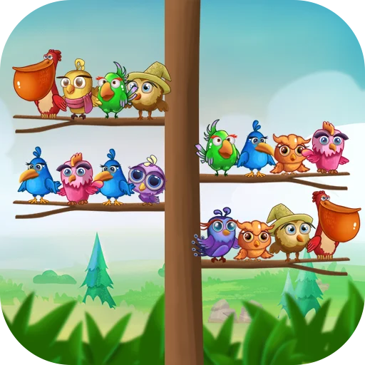 Bird Sort: Color Puzzle Master – Baixe o Jogo de Quebra-Cabeça
