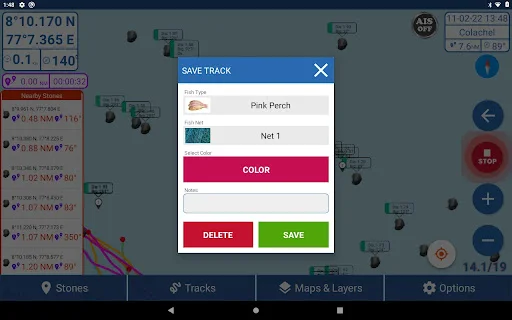 Download Kadal Map – Navegação Marinha Avançada para Pescadores - Screenshot 15