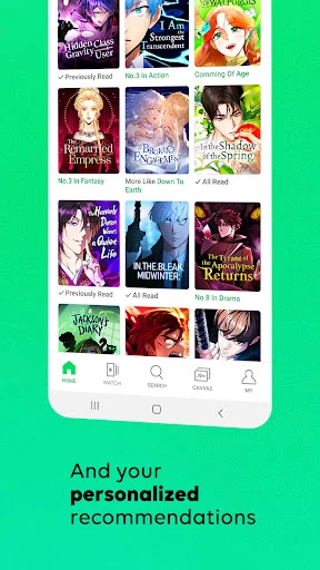 WEBTOON: Baixe o maior app de Mangás, Comics e Manhwas Grátis - Screenshot 6