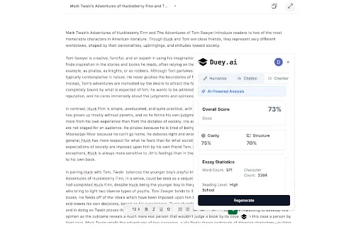 Duey.ai: Humanizer e Auto Typer para Google Docs e Word Online - Screenshot 4
