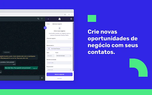 CRM Agendor para WhatsApp Web: Gerencie Leads e Vendas Agora - Screenshot 5