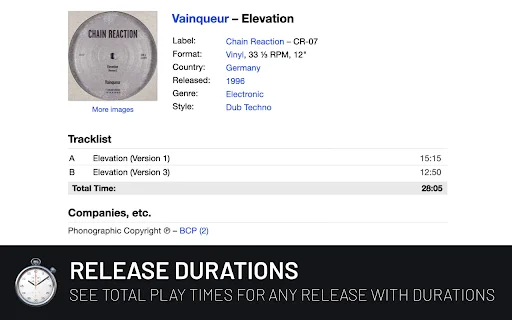 Discogs Enhancer: Otimize seu Vinyl com Dark Mode e Ferramentas - Screenshot 5