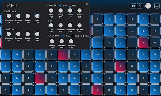 MuseLead Synthesizer: O Melhor Sintetizador MPE para Android - Screenshot 10