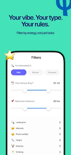 Filtered – Dating App: Encontre Pessoas com a Sua Vibe Agora - Screenshot 3
