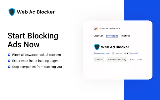 Web Ad Blocker: Navegue sem Anúncios e com Total Privacidade - Screenshot 5