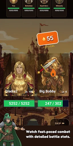 Baixar Gladia2: RPG Online MMORPG Medieval Grátis para Android - Screenshot 4
