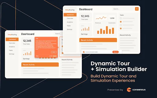 Consensus Dynamic Tour: Crie Tours de Produto e Simulações Incríveis - Screenshot 1
