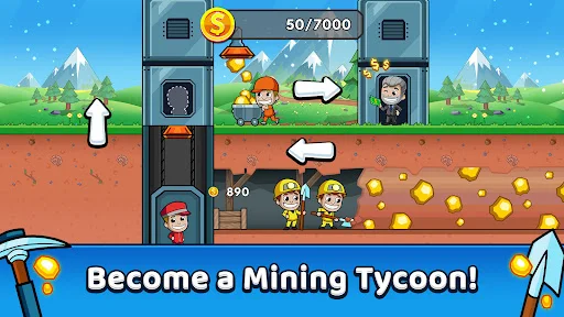Baixe Idle Miner Tycoon: O Melhor Simulador de Minas Grátis - Screenshot 5