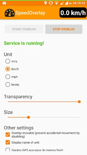Speed Overlay: Velocímetro GPS Preciso para Android – Baixe Agora - Screenshot 2