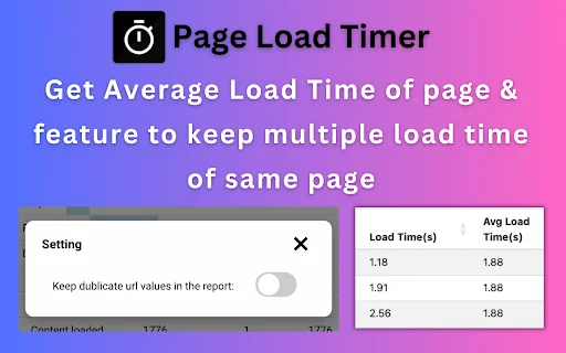 Page Load Timer: Monitore a Velocidade do Seu Site em Tempo Real - Screenshot 4