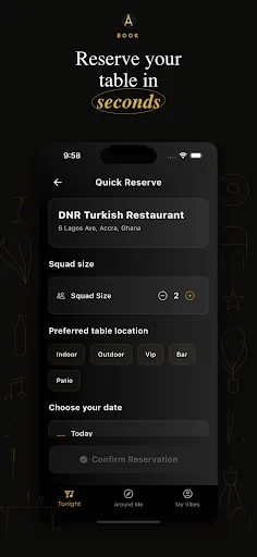 Baixe Accraaa: O Melhor Guia de Vida Noturna e Restaurantes em Gana - Screenshot 4