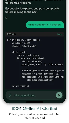 LocalAI – Chat com IA Offline e Privado | Baixe a Versão Mais Recente - Screenshot 2