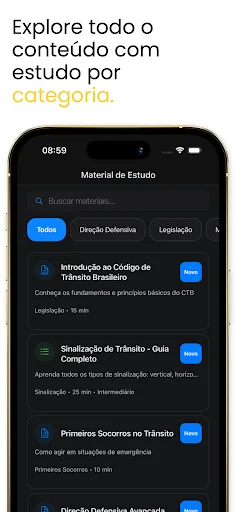 Simulado Detran 2026: Passe na Prova Teórica e Tire sua CNH - Screenshot 6