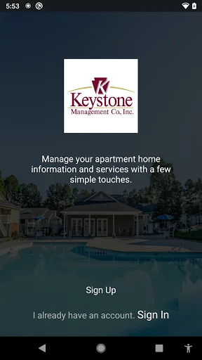 Keystone Management: Pague seu aluguel de forma rápida e segura - Screenshot 1