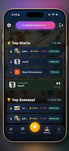 Truco Argentino e Uruguayo – Jogue Online com Chat de Voz - Screenshot 7