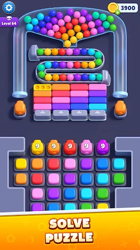 Baixar Color Beads Drop – Puzzle de Cores Viciante Grátis - Screenshot 4