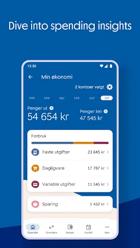 Baixe o SpareBank 1 Mobile Banking: Gestão Financeira Segura - Screenshot 4