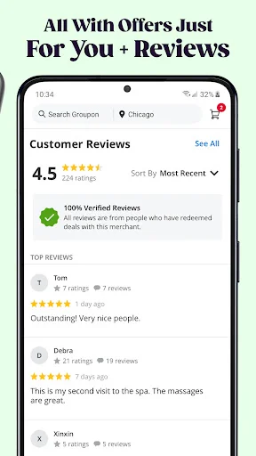 Baixar Groupon: Cupons e Ofertas Incríveis – Economize Até 70% - Screenshot 8