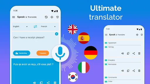Speak and Translate Languages: Tradutor de Voz e Texto Grátis - Screenshot 39