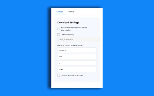 Bluesky Media Downloader: Salve Fotos e Vídeos Facilmente - Screenshot 2