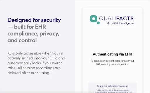 Qualifacts iQ: Otimize sua Documentação Clínica com IA - Screenshot 3
