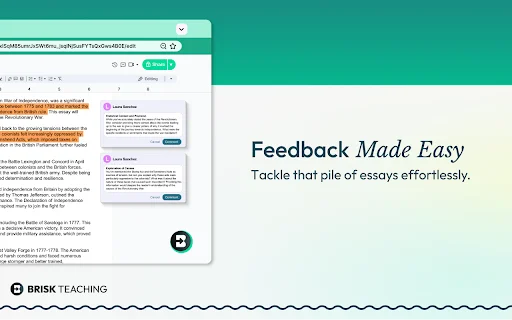 Brisk Teaching: Assistente IA para Professores – Instale Agora - Screenshot 4