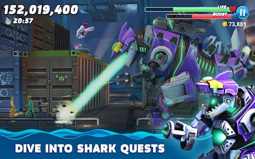 Baixar Hungry Shark World: O Melhor Jogo de Tubarão Grátis - Screenshot 18