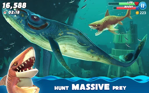 Baixar Hungry Shark World: O Melhor Jogo de Tubarão Grátis - Screenshot 17