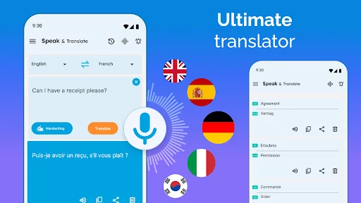 Speak and Translate Languages: Tradutor de Voz e Texto Grátis - Screenshot 7