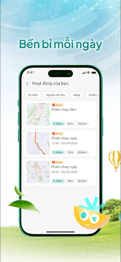 Baixar BIDV Run Plus Atualizado – Registre suas Corridas Grátis - Screenshot 7