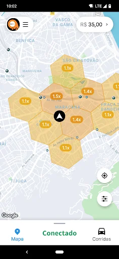 Baixar Pampam – Motoristas: Aplicativo Rápido, Seguro e Eficiente - Screenshot 1