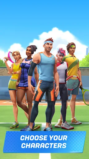 Baixar Tennis Clash APK: Jogo de Tênis Multiplayer Online Grátis - Screenshot 4