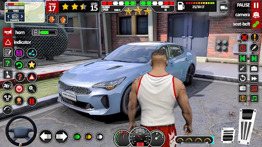 Baixar School Car Simulator 2024 – Simulação de Direção Realista - Screenshot 1