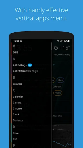 Download AIO Launcher: Personalização Extrema para Android - Screenshot 4