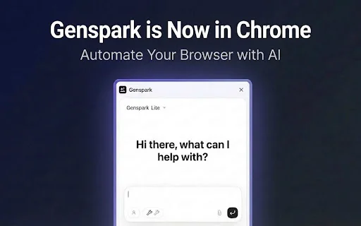 Genspark: Seu Assistente de IA para Chrome – Baixe Agora - Screenshot 1