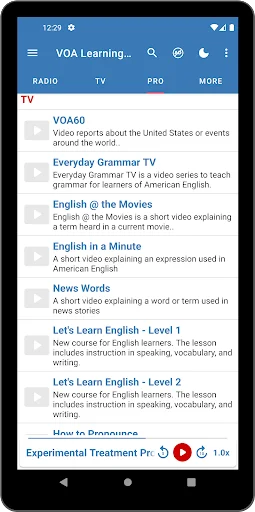 Baixar VOA Learning English: Aprenda Inglês com Notícias Grátis - Screenshot 10