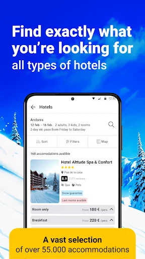 Esquiades.com: Reserve Hotéis e Passes de Esqui na Europa - Screenshot 4