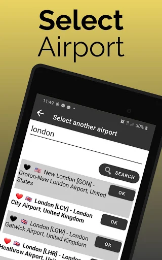 Baixar Bristol Airport Flight Info – Status de Voo em Tempo Real - Screenshot 9