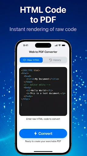 HTML to PDF – Web Converter: Converta Páginas Web para PDF Grátis - Screenshot 2