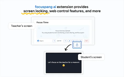 Focuspang: Controle e Gestão Escolar para Chromebook e Whalebook - Screenshot 2